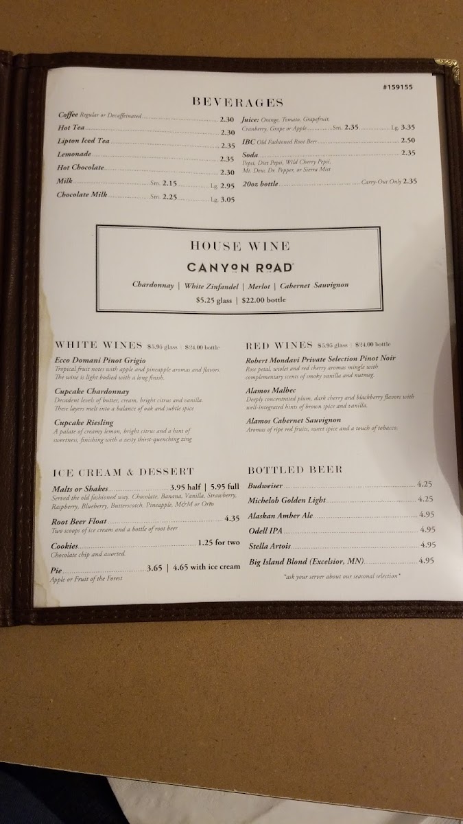 Maggie's Restaurant Menu - Image 2